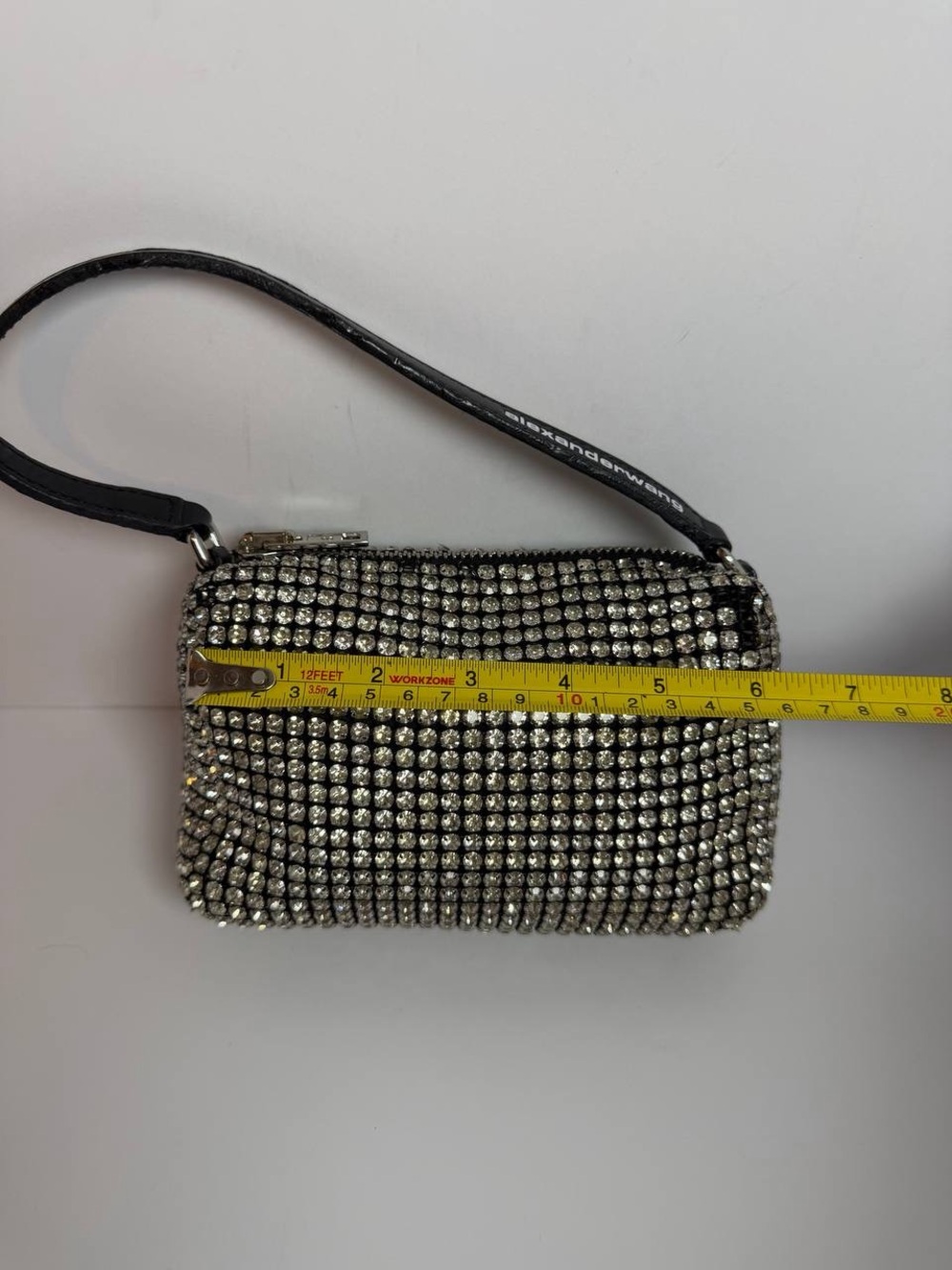Alexander Wang Heiress Pouch Shimmer Evening Bag - Picture 2 of 16